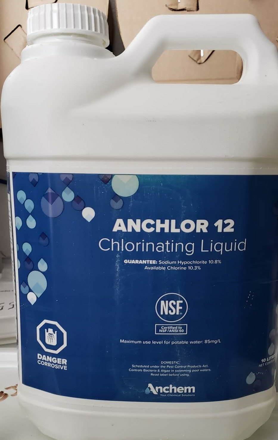 Liquid Chlorine 10L